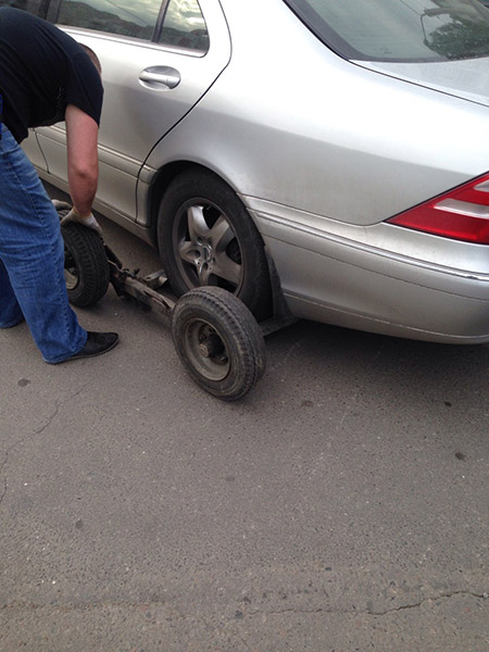 Эвакуатор, Кегичёвка